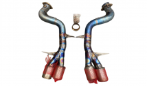 Titanium Straight Piped Exhaust